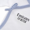 SET REGALO 5 PCS 100% ALG. T 0-6M AZUL REAL MADRID