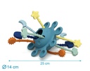 MORDEDOR JUGUETE DE SILICONA 4299 AZUL KIOKIDS