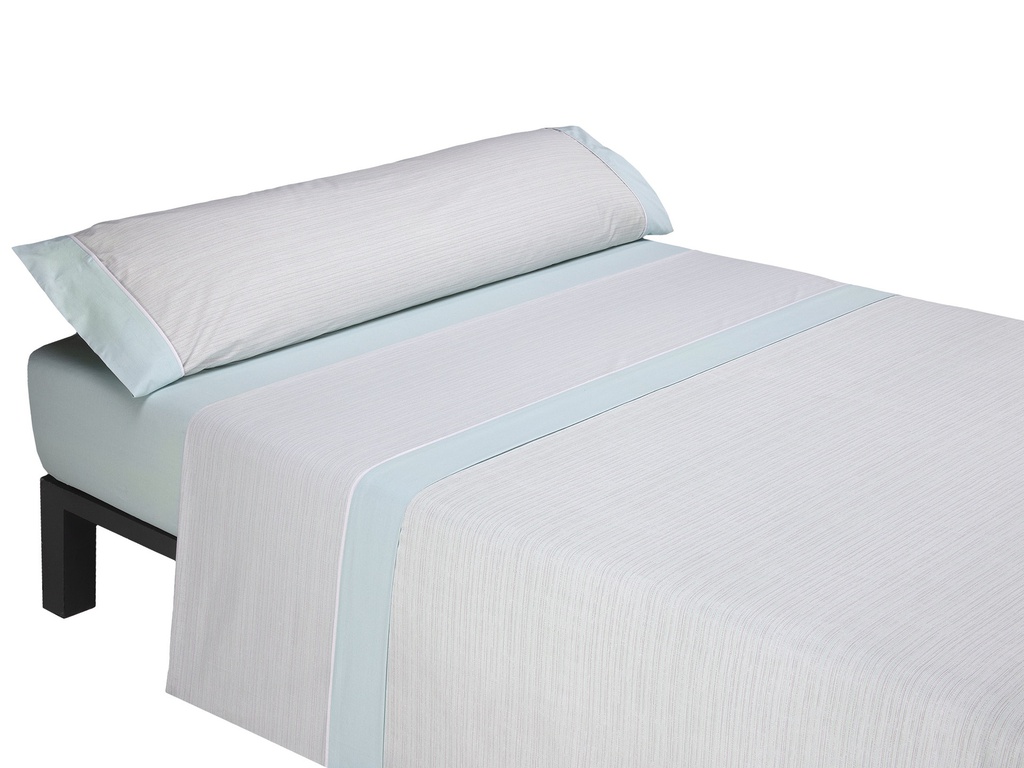 JUEGO DE SABANAS TELA Q74 AQUA MORA