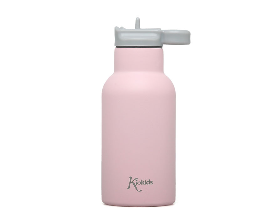 BOTELLA DE ACERO INOXIDABLE 350ML 5070 ROSA KIOKIDS