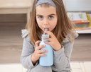 BOTELLA DE ACERO INOXIDABLE 350ML 5072 AZUL KIOKIDS