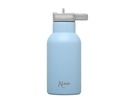 BOTELLA DE ACERO INOXIDABLE 350ML 5072 AZUL KIOKIDS