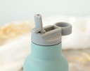 BOTELLA DE ACERO INOXIDABLE 350ML 5087 SALVIA KIOKIDS