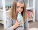 BOTELLA DE ACERO INOXIDABLE 350ML 5087 SALVIA KIOKIDS