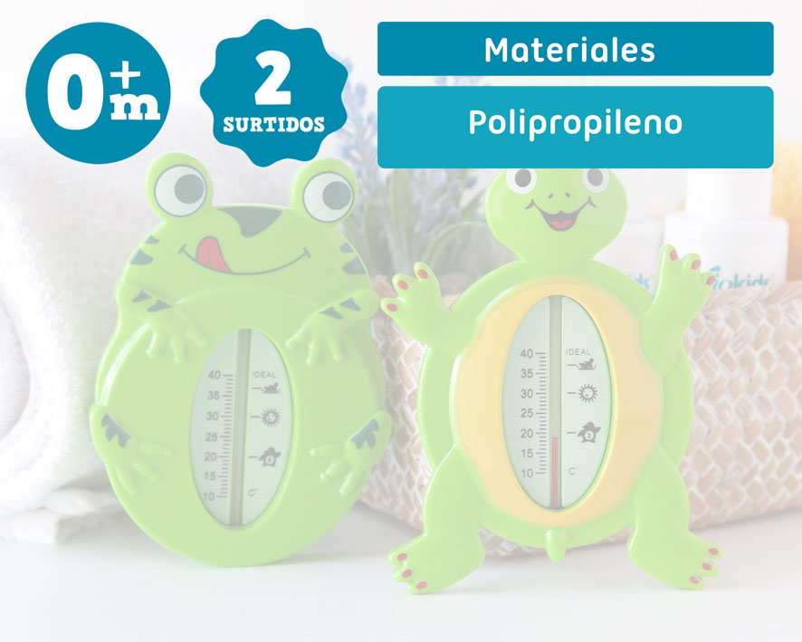 TERMÓMETRO PARA BAÑO RANITA 1405 KIOKIDS