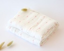 MUSELINA BAMBÚ 120X120CM ESTAMPADO 5302 ROSA KIOKIDS