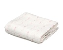 MUSELINA BAMBÚ 120X120CM ESTAMPADO 5302 ROSA KIOKIDS