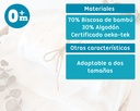 MUSELINA BAMBÚ 120X120CM ESTAMPADO 5302 ROSA KIOKIDS