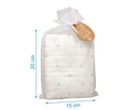 MUSELINA BAMBÚ 120X120CM ESTAMPADO 5303 SALVIA KIOKIDS