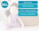 PELUCHE HADA 40CM 4334 MORADO KIOKIDS
