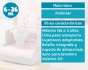 TRONA DE VIAJE CONEJO 3998 ROSA KIOKIDS