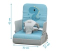 TRONA DE VIAJE DINOSAURIO 3999 AZUL KIOKIDS