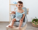 TRONA DE VIAJE ELEFANTE 4000 GRIS KIOKIDS