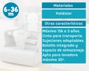 TRONA DE VIAJE ELEFANTE 4000 GRIS KIOKIDS