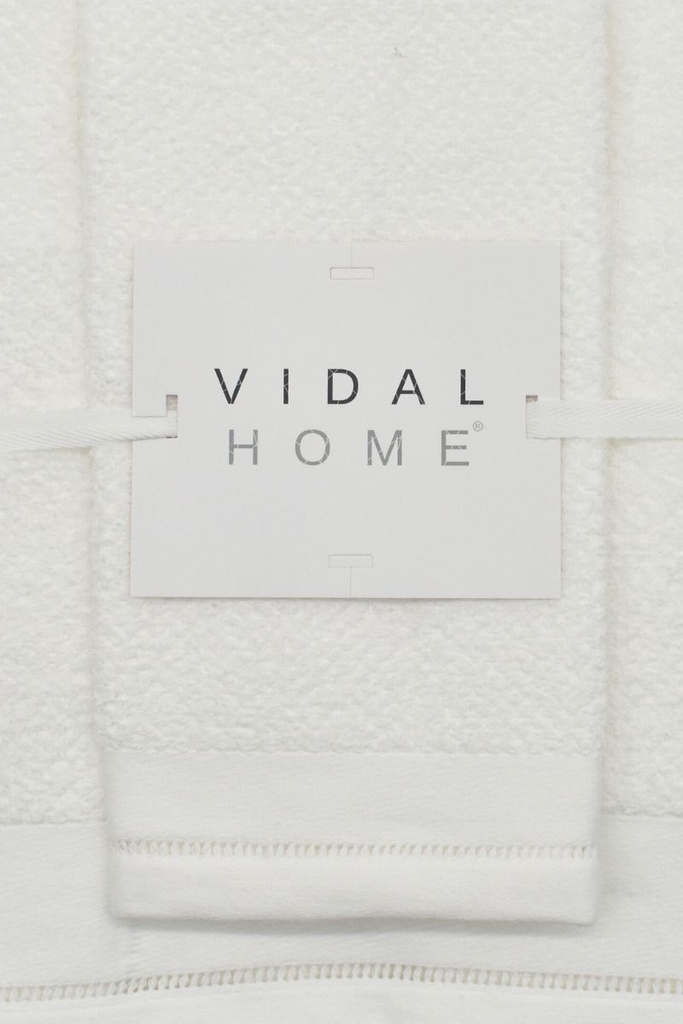 JUEGO DE TOALLAS 3PZ PONTO ABERTO BLANCO VIDAL HOME