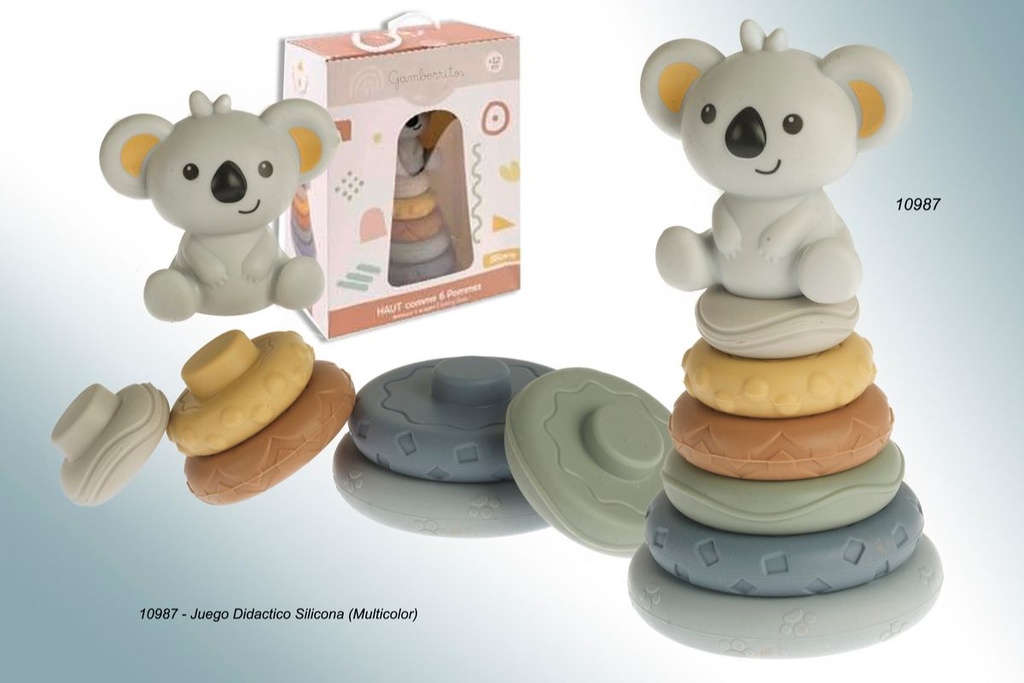 JUEGO DIDACTICO SILICONA 10987 GAMBERRITOS