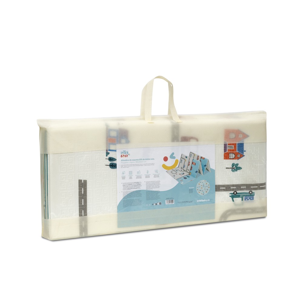 ALFOMBRA DE JUEGOS-GATEO COCHES INTERBABY