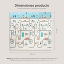 ALFOMBRA DE JUEGOS-GATEO COCHES INTERBABY