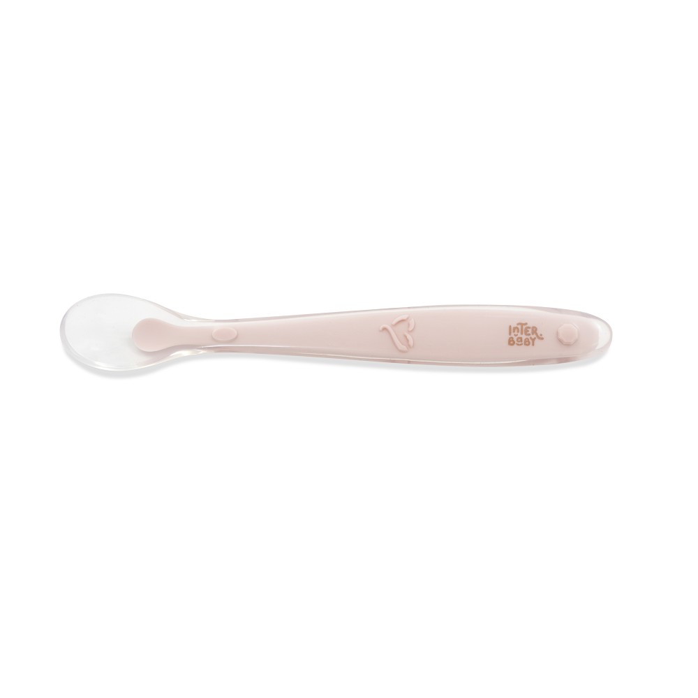 SET VAJILLA 4 PCS DE SILICONA MOCKUP ROSA INTERBABY
