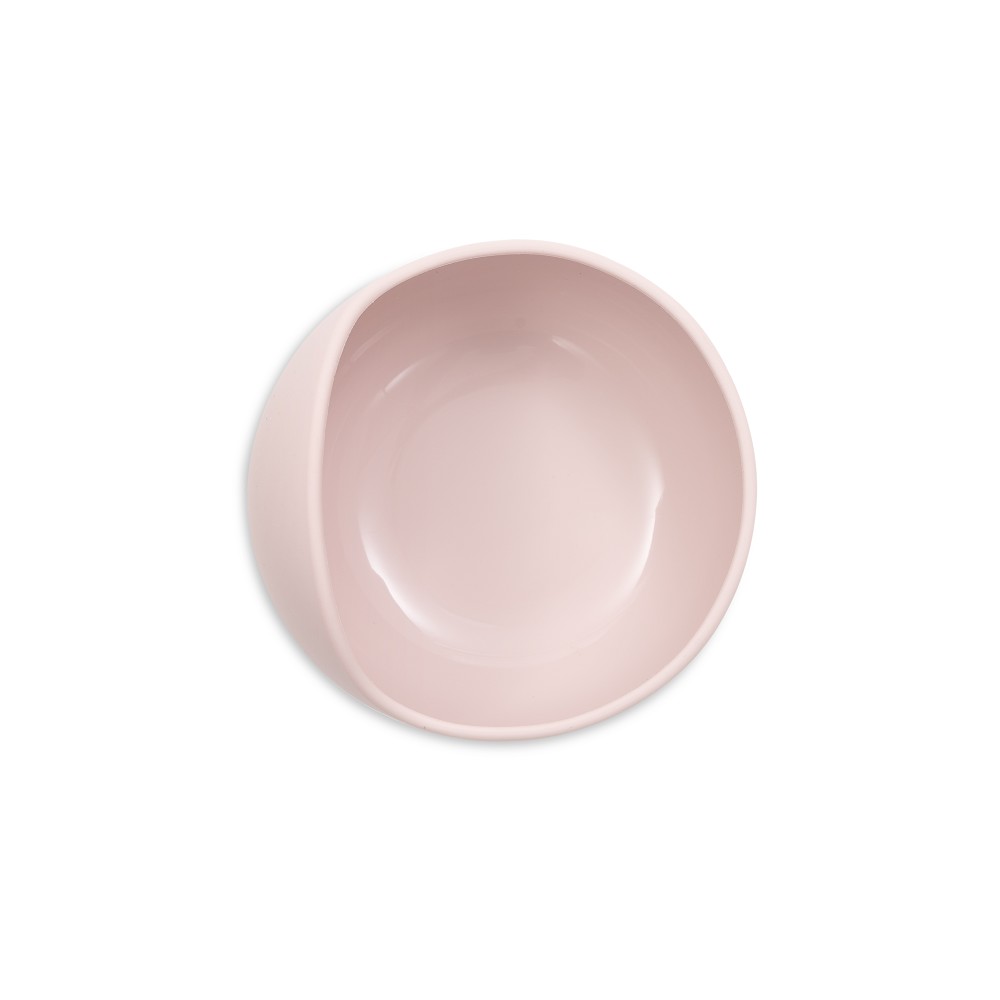 SET VAJILLA 4 PCS DE SILICONA MOCKUP ROSA INTERBABY