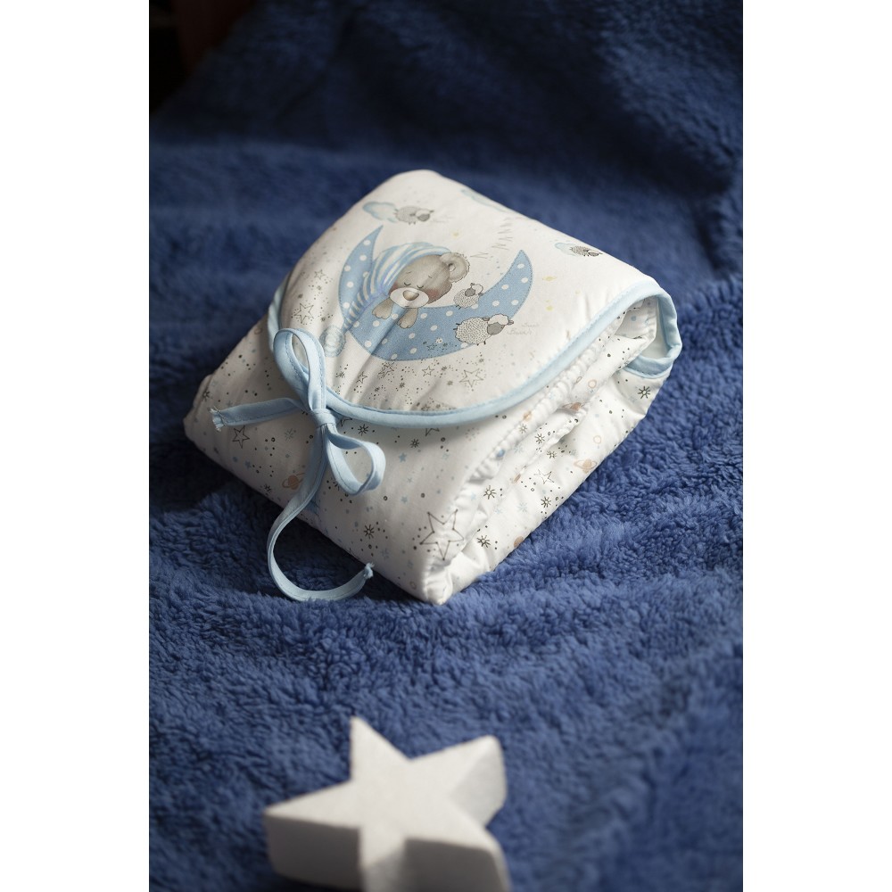 VESTIDOR BEAR SLEEPING AZUL INTERBABY