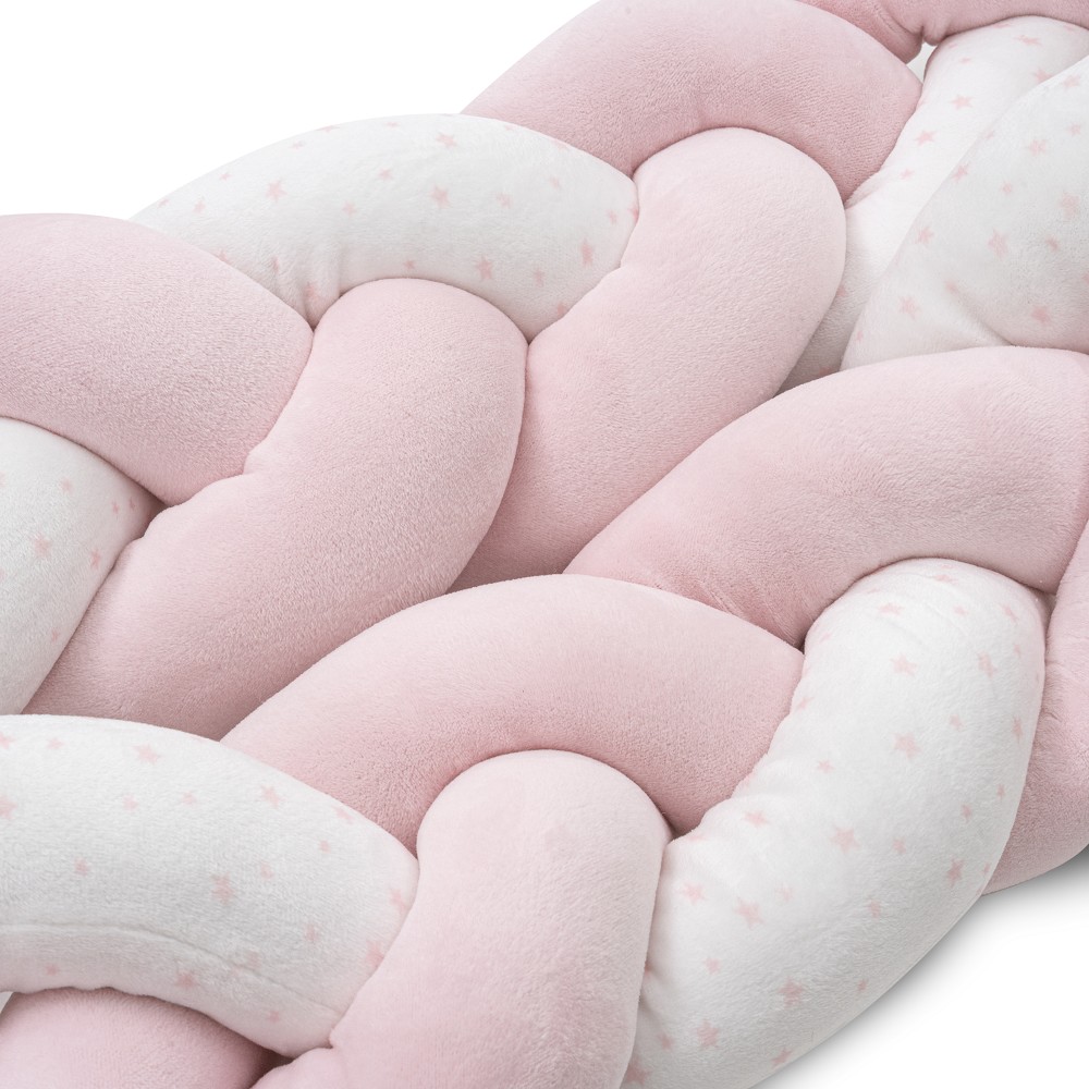 CHICHONERA CUERDA TRENZADA UNIVERSO BLANCO-ROSA INTERBABY