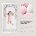 CHICHONERA CUERDA TRENZADA UNIVERSO BLANCO-ROSA INTERBABY
