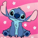 TOALLA PLAYA MICROFIBRA LICENCIA WAVES 70X140 LILO&amp;STITCH