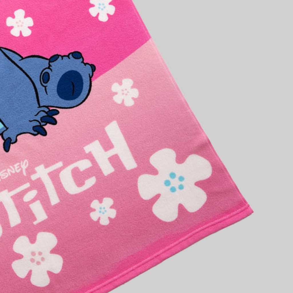 TOALLA PLAYA MICROFIBRA LICENCIA WAVES 70X140 LILO&amp;STITCH