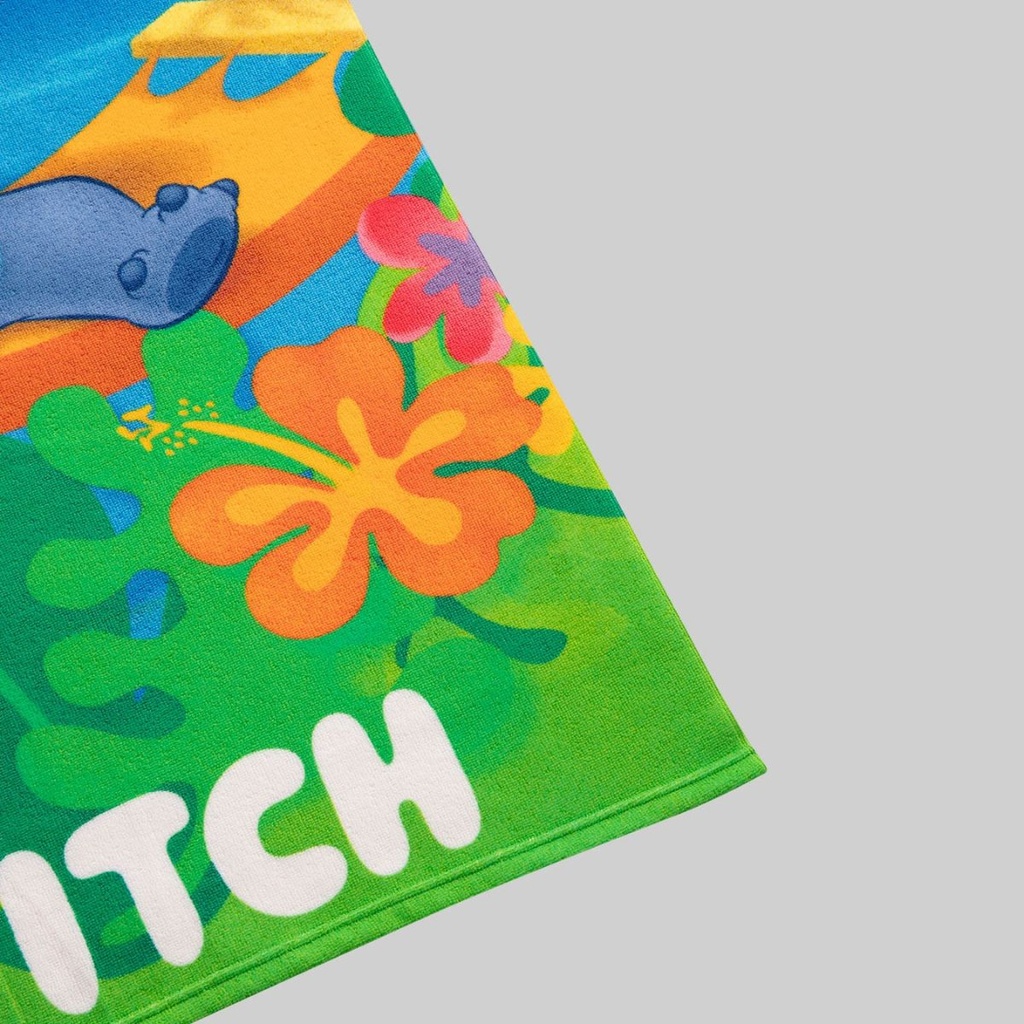 TOALLA PLAYA MICROFIBRA LICENCIA ALOHA 70X140 LILO&amp;STITCH