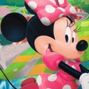 TOALLA PLAYA MICROFIBRA LICENCIA GARDEN 70X140 MINNIE