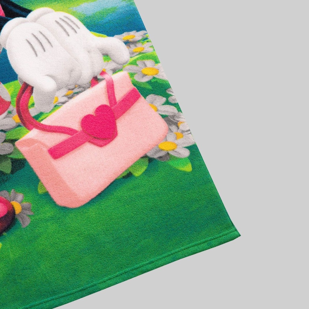 TOALLA PLAYA MICROFIBRA LICENCIA GARDEN 70X140 MINNIE
