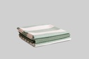 PACK 3 PAÑOS DE COCINA ALGODON LINES 50X70 AGUA MARINA DESKARAO