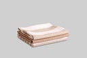PACK 3 PAÑOS DE COCINA ALGODON LINES 50X70 BEIGE DESKARAO