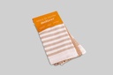 PACK 3 PAÑOS DE COCINA ALGODON LINES 50X70 BEIGE DESKARAO