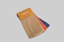 PACK 3 PAÑOS DE COCINA ALGODON BOSTON 50X50 AZUL-CORAL-PIEDRA DESKARAO
