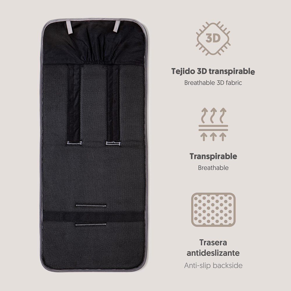 COLCHONETA BOTANICO BEIGE INTERBABY