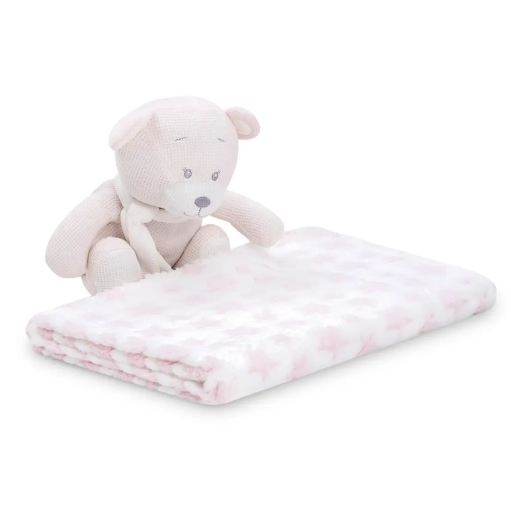 set-peluche-crochet-oso+manta-estrella-rosa-2-interbaby.webp