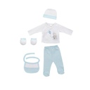 SET REGALO 5 PCS ELEFANTITO AZUL INTERBABY