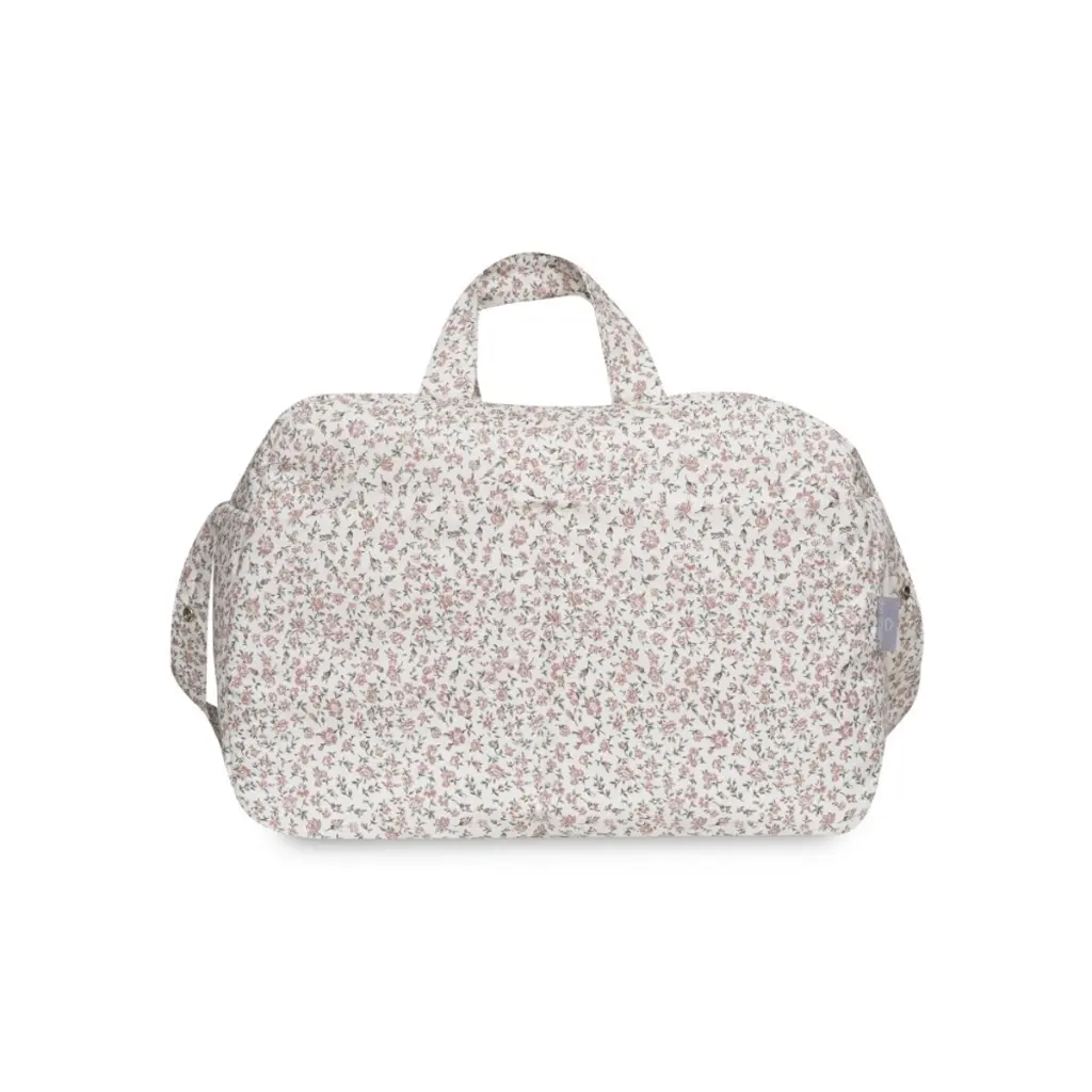 bolso-maternal-flores-rosa-don-algodon-2.webp