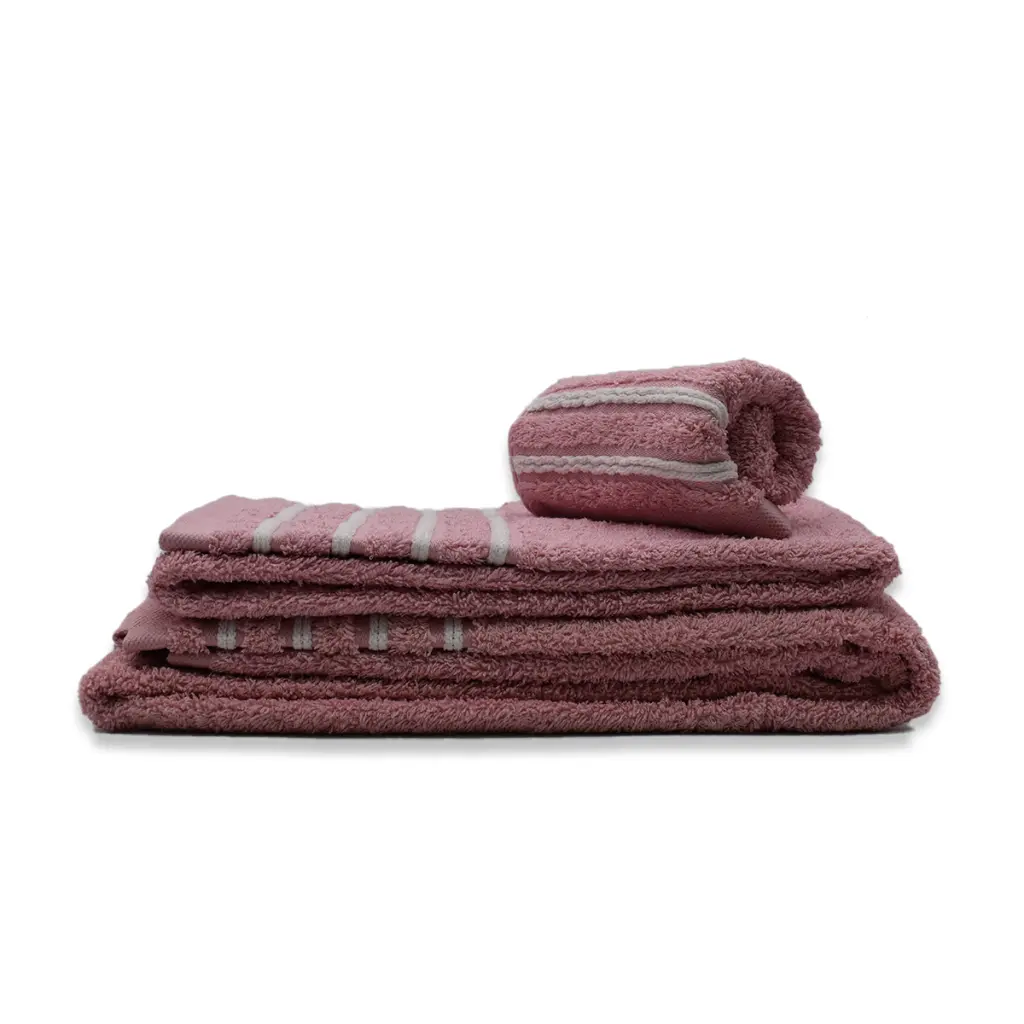JUEGO DE TOALLAS 600GR 3 PIEZAS CHENILE ROSA 1.webp