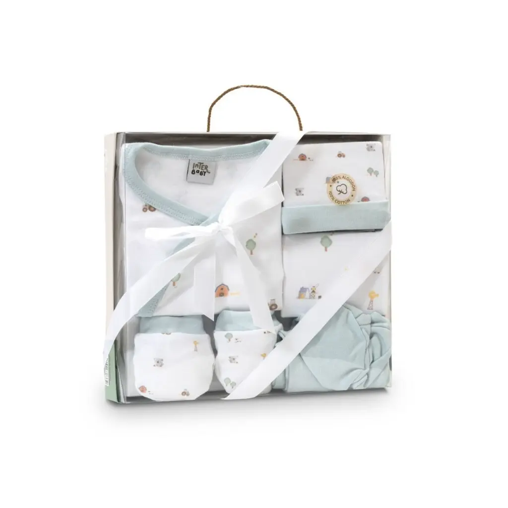 set-regalo-5-piezas-algodon-granja-koala-verde-interbaby-6.webp