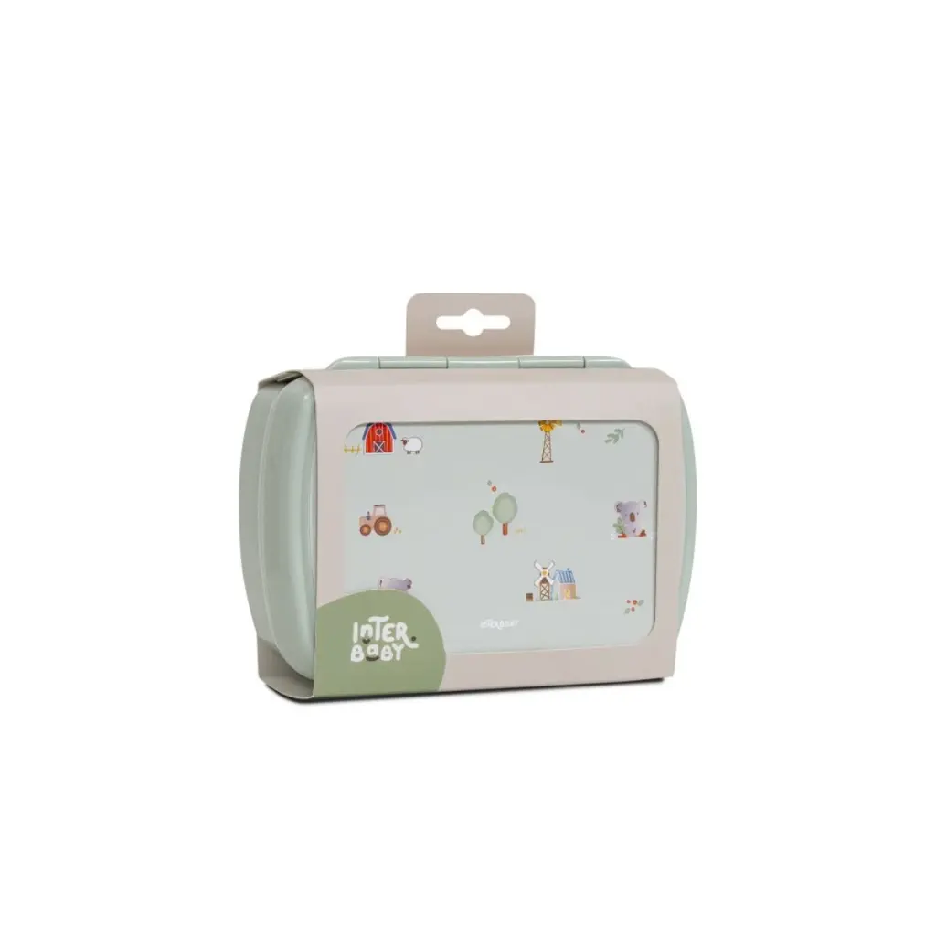 fiambrera-desayuno-modelo-granja-koala-verde-interbaby-3.webp