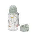 set-fiambrera-botella-agua-2-tapones-modelo-granja-koala-verde-interbaby-4.webp