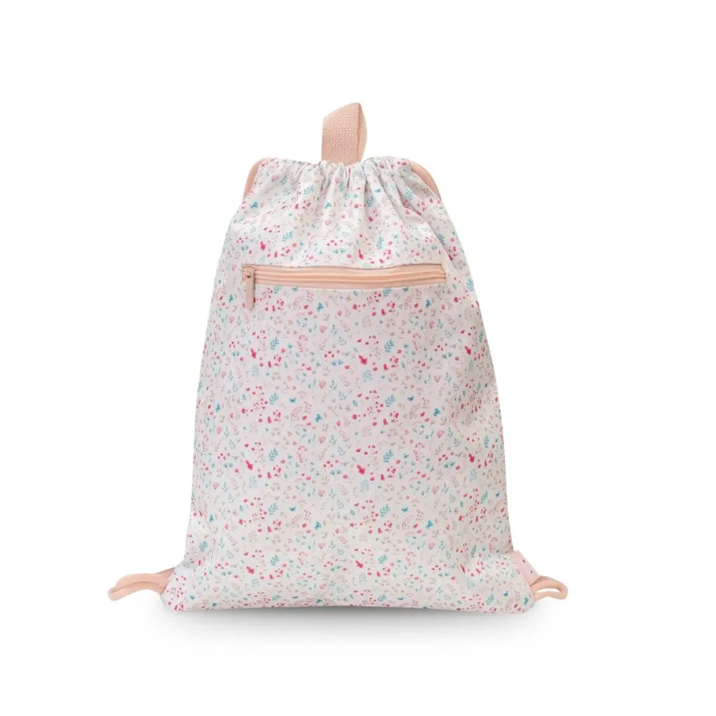 mochila-saco-infantil-petalos-rosa-interbaby.webp