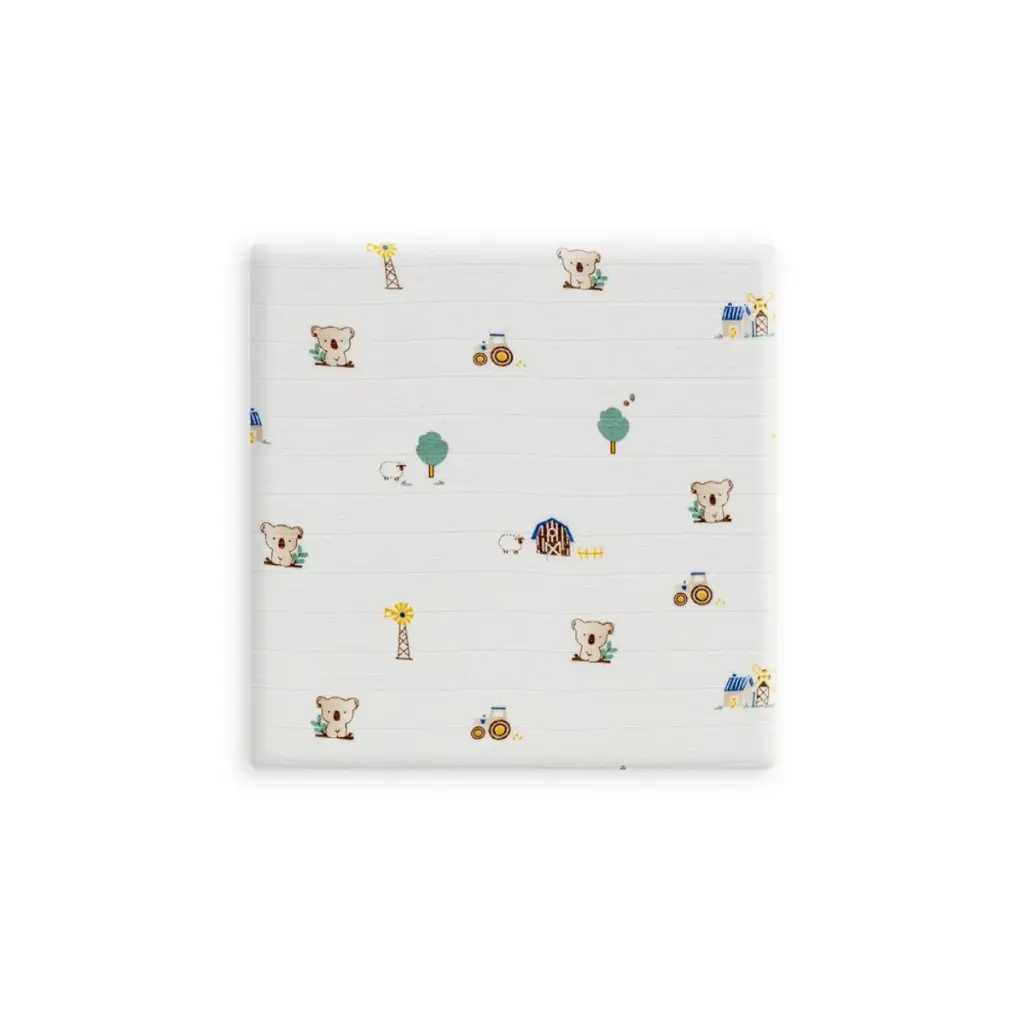 gasas-bebe-granja-koala-estampado-blanco-80-x-80-interbaby-al-por-mayor.webp