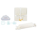 SET MANTA +ANTIVUELCO+LAMPARITA SET28 BEIGE INTERBABY