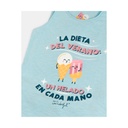PIJAMA TWEEN CHICA LA DIETA DEL VERANO 56737 MR WONDERFUL
