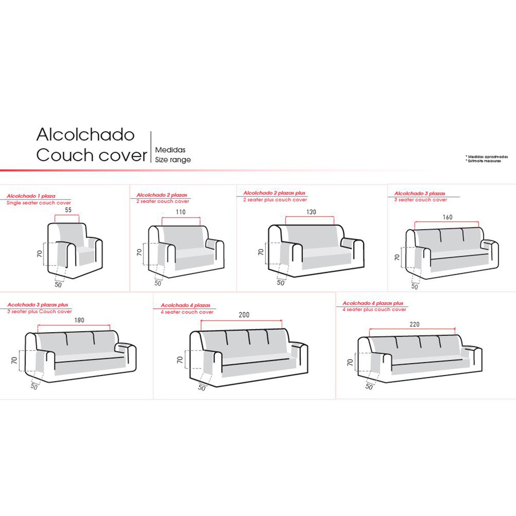 FUNDA CUBRE SOFÁ ACOLCHADO REVERSIBLE COUCH COVER LINO BELMARTI