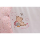 EDREDON CUNA 3PZS 292 ROSA VIDAL HOME BABY